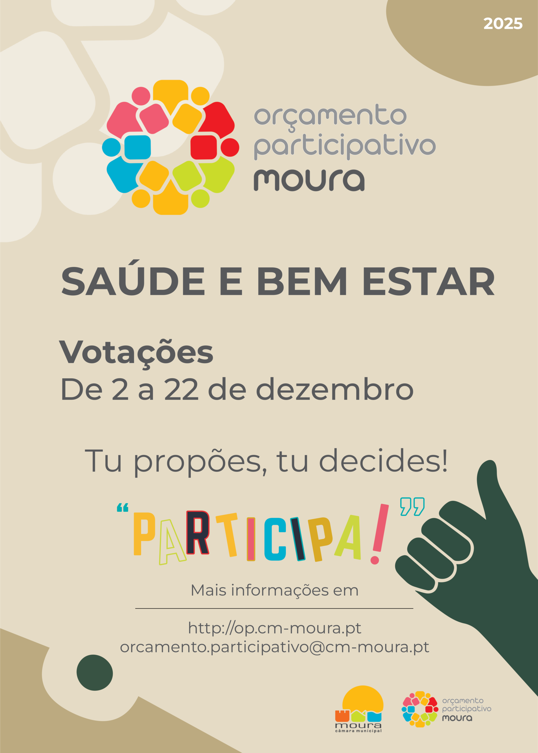 Orçamento Participativo 2025 entrou em fase de votação